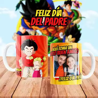 vectores plantilas PAPá,FESTEJO,FESTIVIDAD,CARICATURA,SUPERHéROE,DRAGON BALL,MARCO FOTO,ANIME,